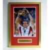 Martin Johnson - England - Signed & framed 2003 RWC presentation