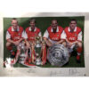Arsenal - Rare print signed by Adams, Bould, Dixon and Winterburn
