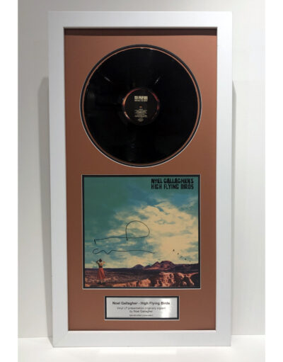 High Flying Birds Vinyl Album personally signed by Noel Gallagher