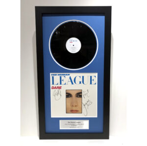 Human League Dare Vinyl Album Framed