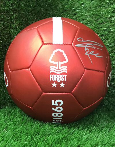 Nottingham Forrest Football signed by Stuart Pearce