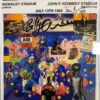 Live Aid Poster signed by 8 original Performer Framed Very Rare - Image 2