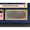 Live Aid Poster signed by 8 original Performer Framed Very Rare - Image 5