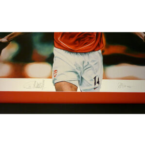 Thierry Henry – Limited edition signed & framed Arsenal print