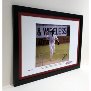 Sir Viv Richards signed and framed limited edition presentation