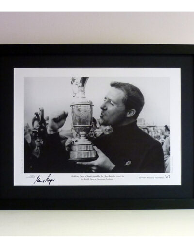 Gary Player - The Open - Signed and Framed limited edition presentation