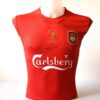 Steven Gerrard signed Liverpool Shirt 2005 Istanbul Champions League Winners
