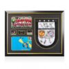 Manchester United Signed Pennant Treble Winners 1999 Frammed