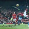Wayne Rooney Signed Bicycle Kick Goal Picture