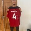 Virgil Van Dijk Signed Liverpool Shirt - 2019/2020 - Image 2
