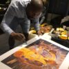 Floyd Mayweather signed Kobe Bryant 2020 tribute art print limited edition - Image 2