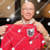 1966 England Shirt signed by 9 Players in Super Deluxe Frame - Image 2