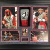 Floyd Mayweather signed Grey glove in deluxe frame