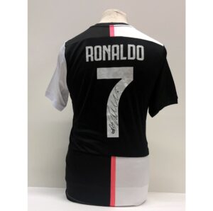 Cristiano Ronaldo signed Juventus Shirt 2019-2020 Unframed