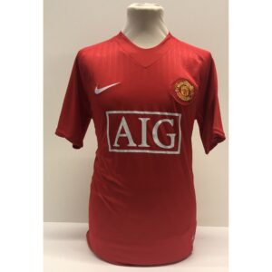 Cristiano Ronaldo Signed Manchester United 2008 Shirt Framed