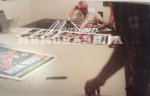 The Avengers Large Canvas Personally Signe by Stan Lee