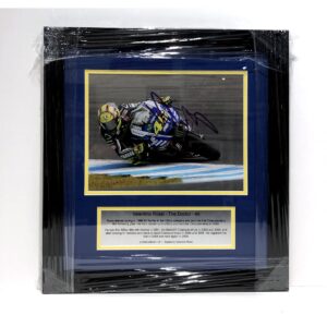 Valentino Rossi signed and framed presentation