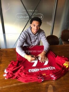 Trent Alexander-Arnold Signed Liverpool 2019/20 Shirt – Number 66