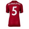 Georginio Wijnaldum Signed Liverpool 2019-20 Home Shirt Fan Style Numbers - Number 5