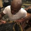 Floyd Mayweather money MAY-MAC Boxing trunks black gold - Image 2