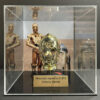 Anthony Daniels Signed C-3PO Helmet in Display Case with Plaque