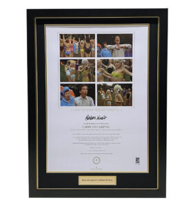 Barbara Windsor personally signed & framed presentation