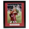 Manchester United 1999 Champions League Picture Signed by Ryan Giggs Framed
