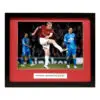 Manchester United 1999 Champions League Picture Signed by Paul Scholes Framed