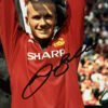 David Beckham Personally Signed Manchester United Photo in Framed Presentation Image F - Image 2
