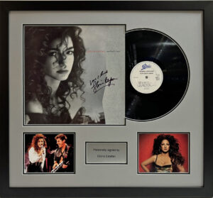 Gloria Estefan Signed Vinyl Album in Framed Presentation