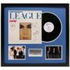 Human League Dare Vinyl Album in Framed Presentation