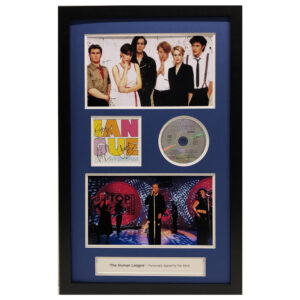 Human League Hysteria CD Album in Framed Presentation