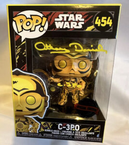 Anthony Daniels Signed C-3PO Star Wars Funko Pop