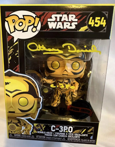 Anthony Daniels Signed C-3PO Star Wars Funko Pop