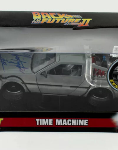 Christopher Lloyd Personally Signed Delorean Back to the Future