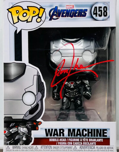 Don Cheadle Signed War Machine Iron Man Marvel Funko Pop