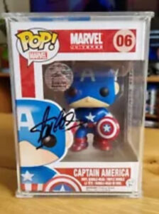 Stan Lee Personally Signed Marvel Funko Pop in Protective Case