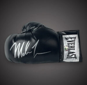 Mike Tyson Personally Signed Boxing Glove