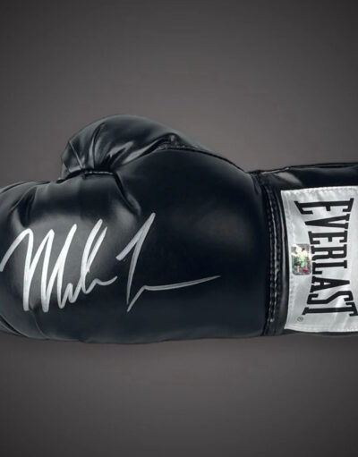 Mike Tyson Personally Signed Boxing Glove