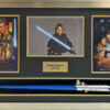 Hayden Christensen Personally Signed Lightsaber in Framed Presentation