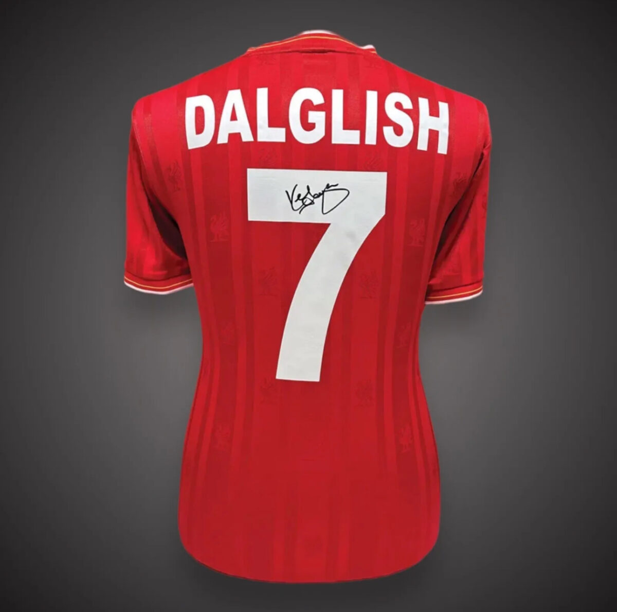Kenny Dalglish Signed Liverpool Shirt