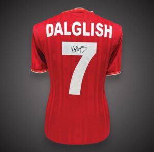 Kenny Dalglish Signed Liverpool Shirt