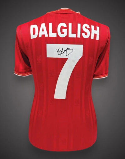 Kenny Dalglish Signed Liverpool Shirt