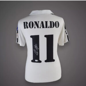 Ronaldo R9 Signed Real Madrid Shirt