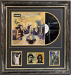 Liam & Noel Gallagher Signed Oasis Vinyl Album Framed