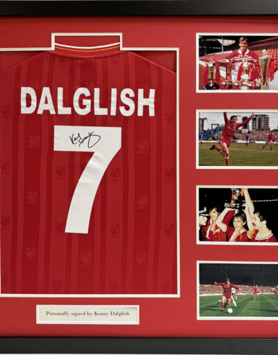 Kenny Dalglish Signed Liverpool Shirt in Deluxe Frame