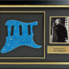 Liam Gallagher Signed Guitar Scratch Plate Oasis Framed