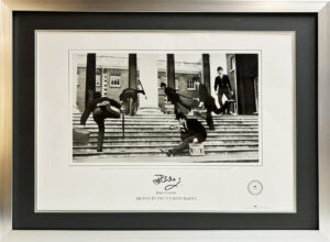 John Cleese Signed Monty Python's Ministry of Silly Walks Presentation Framed
