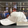 Nick Faldo Personally Signed Slazenger Cap in Display Case with Plaque - Image 2