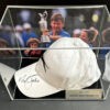 Nick Faldo Personally Signed Slazenger Cap in Display Case with Plaque